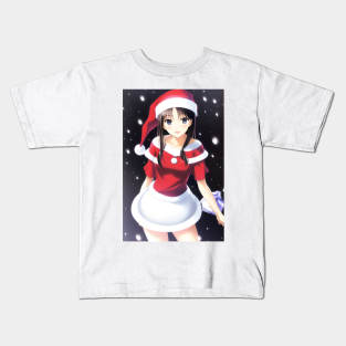 Santa Girl Kids T-Shirt